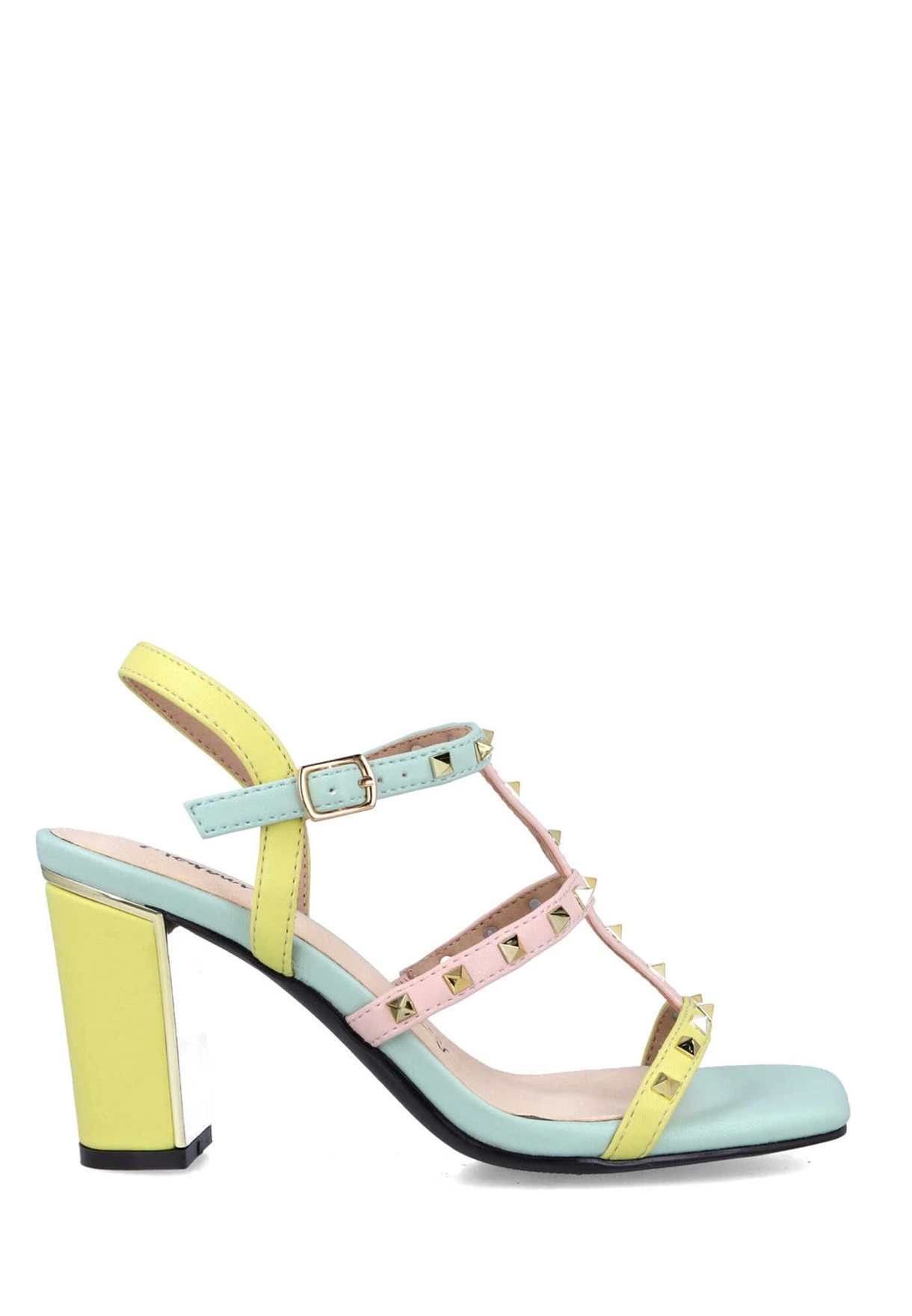 Menbur Multi Strap High Heel Sandals 1 Menbur Multi Strap High Heel Sandals