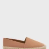 ELLA Tonal Textured Flat Espadrille