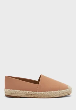 ELLA Tonal Textured Flat Espadrille