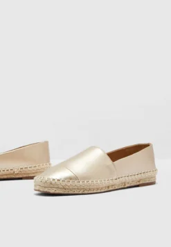 ELLA Espadrilles In Metallic