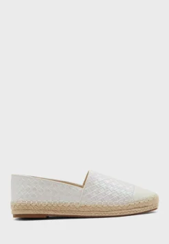 Iridescent Weave Espadrille
