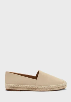 ELLA Tonal Textured Flat Espadrille