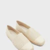 ELLA Textured Toe Cap Espadrille
