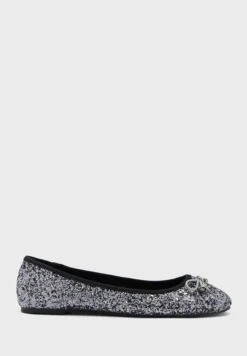 Glitter Ballerina Flat Shoe