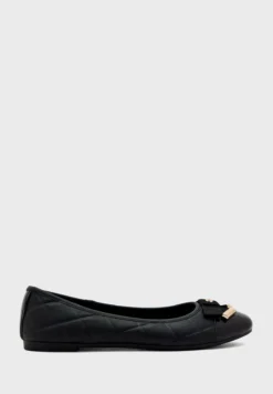 RIVER ISLAND Bow Ballerinas