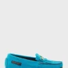 Aqua Za Moccasins