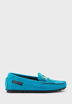 Aqua Za Moccasins