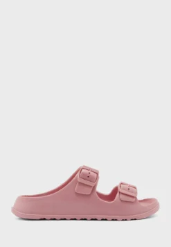 Rubi Bronte Double Buckle Slides