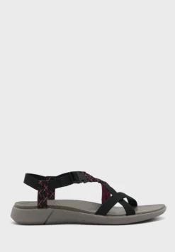 Hush Puppies Multi Strap Low Heel Sandals