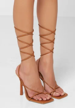 Public Desire Lacey Wide Fit High Heel Sandals