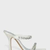 Nine West Embellished Strap Heel Sandals