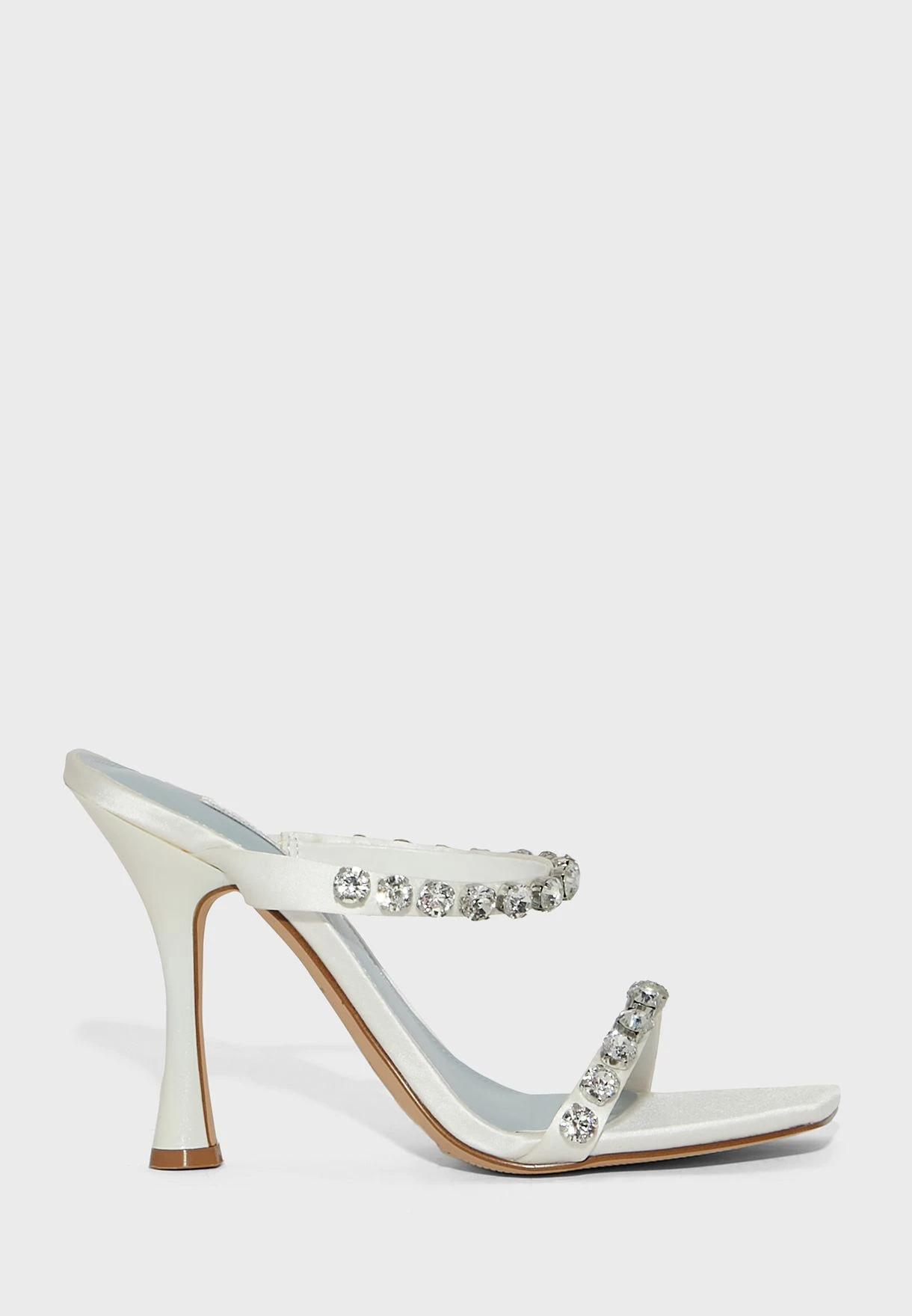 Nine West Embellished Strap Heel Sandals 1 Nine West Embellished Strap Heel Sandals