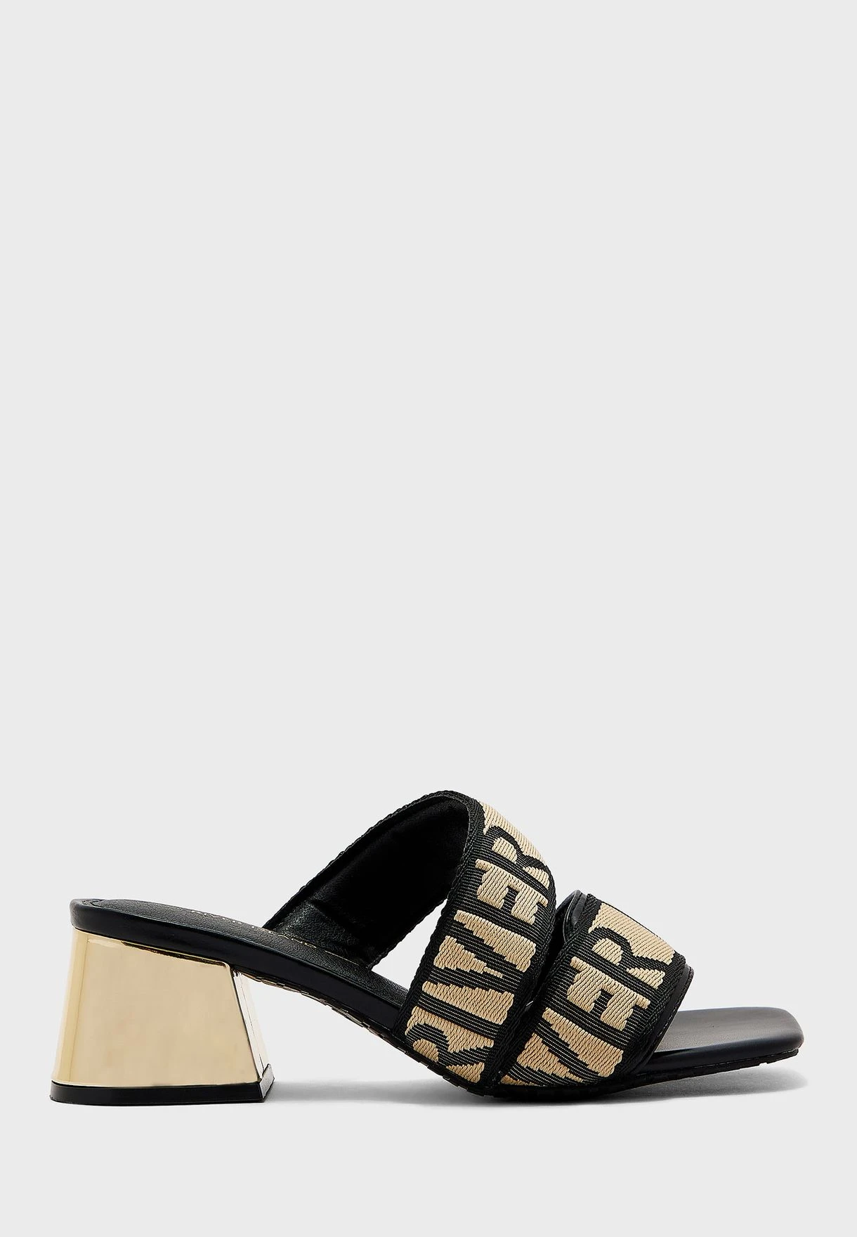 RIVER ISLAND Gross Grain Block Heel Sandals 1 RIVER ISLAND Gross Grain Block Heel Sandals