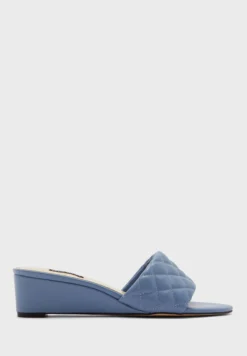 Nine West Quilted Low Heel Wedges