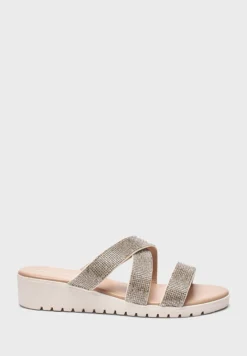 Multi Strap Wedge Sandals