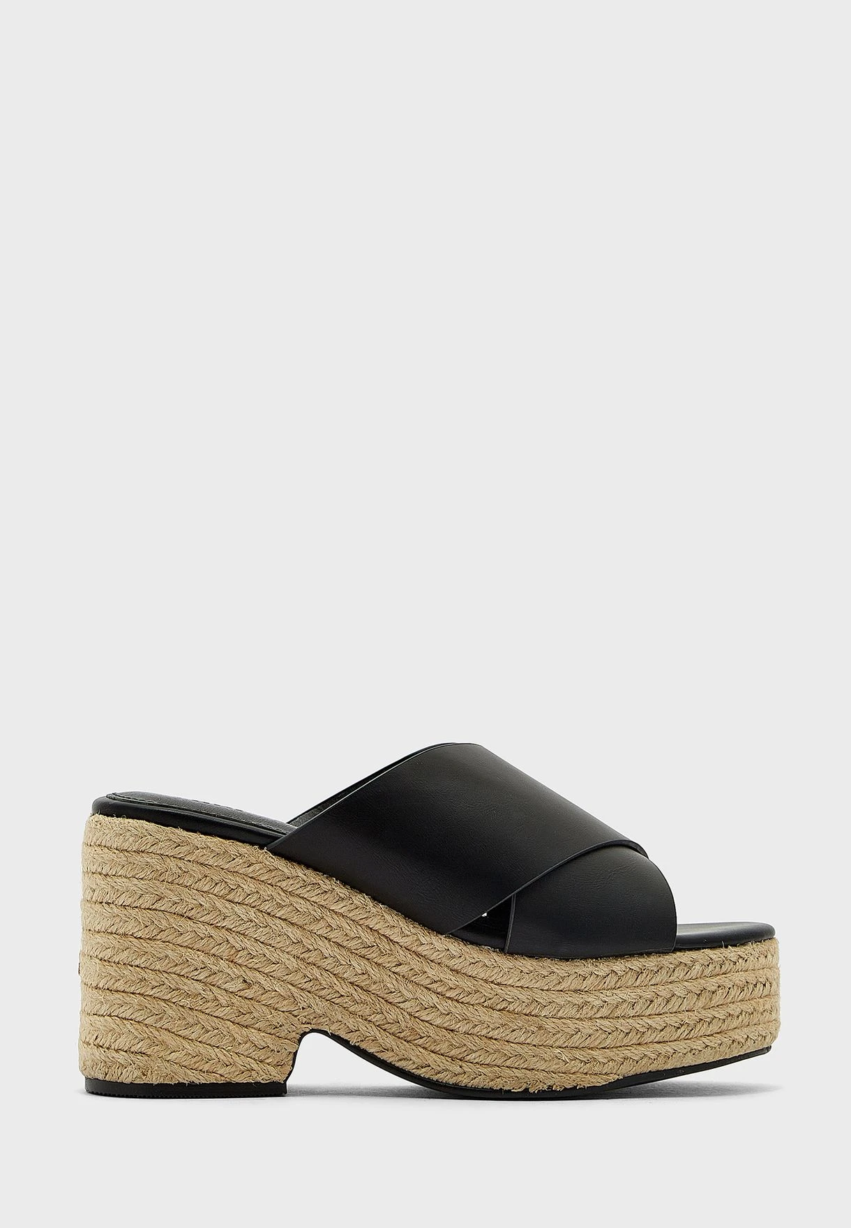 Rubi Mia Cross Over Espadrille Mule 1 Rubi Mia Cross Over Espadrille Mule