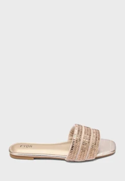 Open Toe Flat Sandals