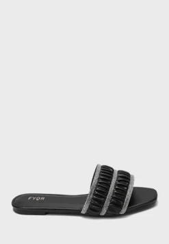 Quilted Strap Sandals