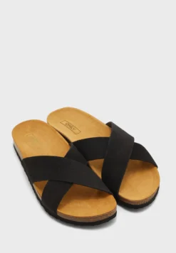 ONLY Onlmadison-1 Cross Slip On Flat Sandals