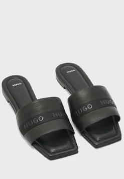 Hugo One Strap Flat Sandals