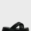 Cross-Over Flat Slider Sandal