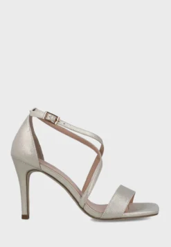 Menbur Open Toe Strap Heel Sandals