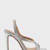 Diamante Slingback Mule Sandal