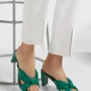 ELLA Bow Detail Mule Sandal