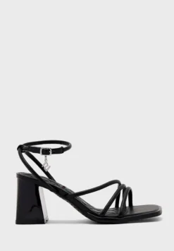 RIVER ISLAND Wide Strappy Heeled Sandals