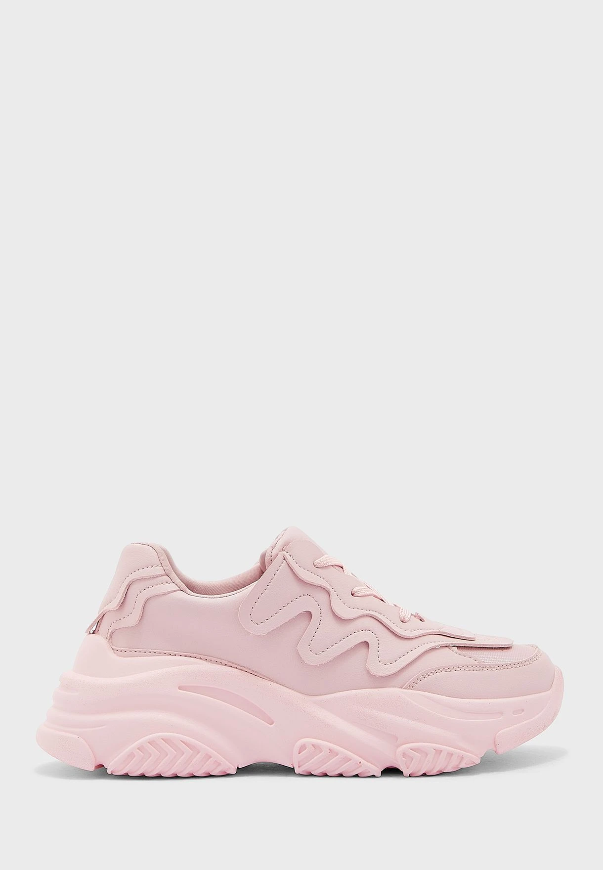 Zig Zag Pattern Chunky Sneaker