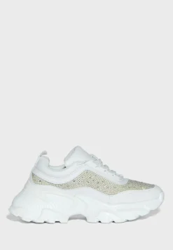 Diamante Detail Chunky Sneaker