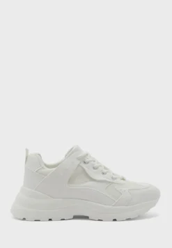 Tonal Chunky Pearl Detail Sneaker