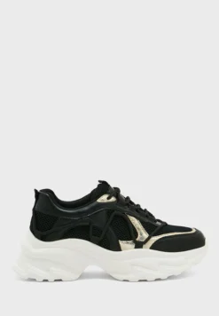 Metallic Detail Chunky Sneaker