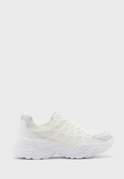 Iridescent Patch Sneaker