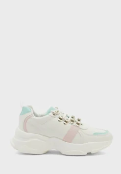 Colourblock Lace Up Chunky Sneaker