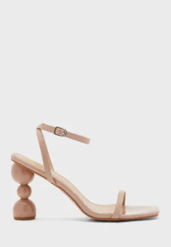 ELLA Circle Interest Heel Sandal
