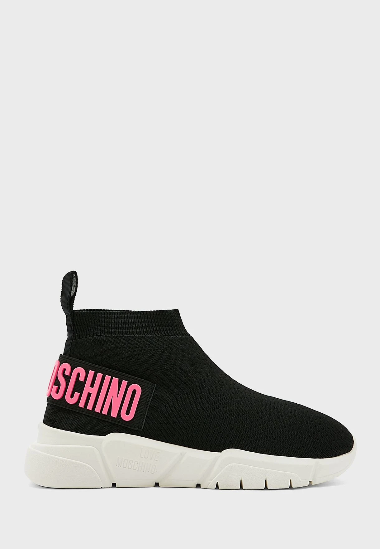 LOVE MOSCHINO Slip On Sock Sneakers 1 LOVE MOSCHINO Slip On Sock Sneakers
