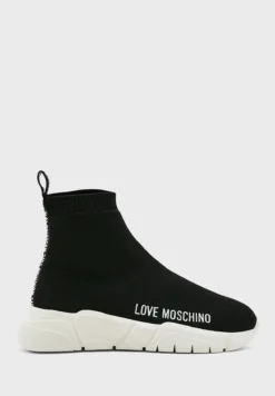 LOVE MOSCHINO Slip On High Top Sneakers