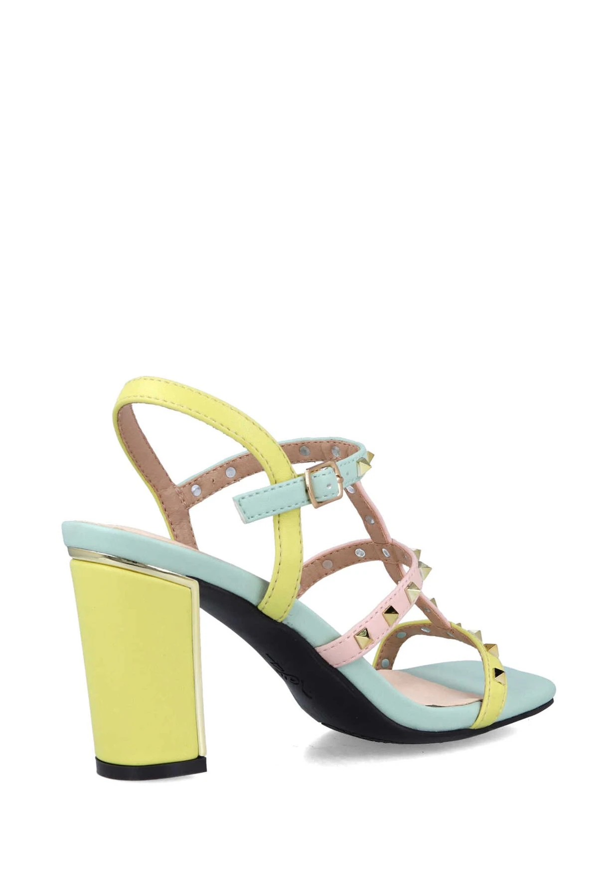 Menbur Multi Strap High Heel Sandals 2 Menbur Multi Strap High Heel Sandals - Image 2