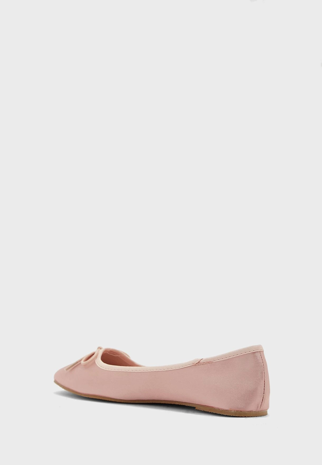 ELLA Satin Ballerina Flat Shoe 2 ELLA Satin Ballerina Flat Shoe - Image 2