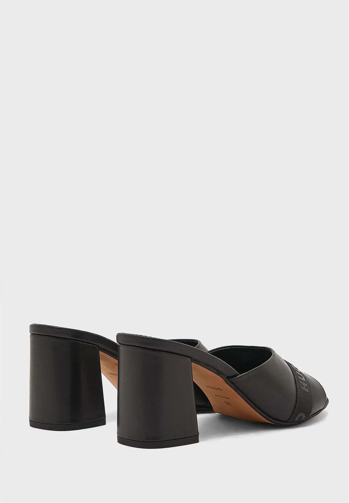 Hugo Block Heel Sandals 2 Hugo Block Heel Sandals - Image 2