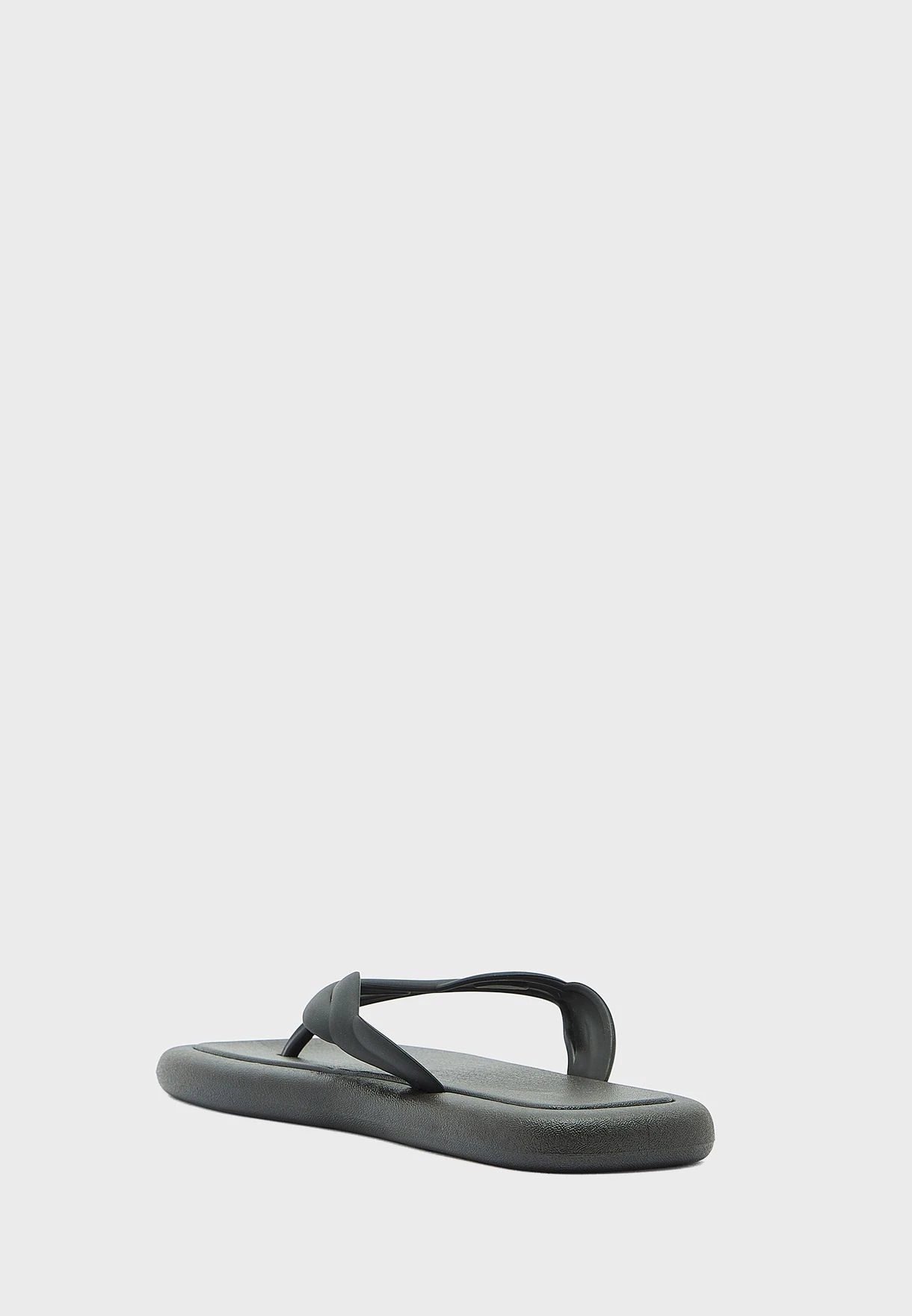 Twisted Strap Square Toe Slider 2 Twisted Strap Square Toe Slider - Image 2