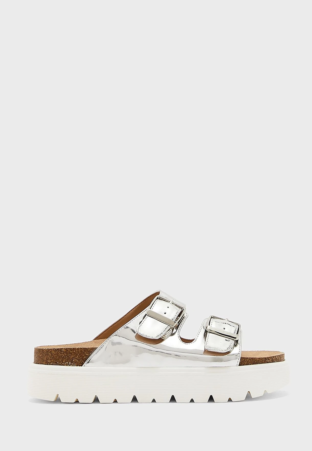 Nine West Simple3 Buckle Low-Heel Sandals 2 Nine West Simple3 Buckle Low-Heel Sandals - Image 2