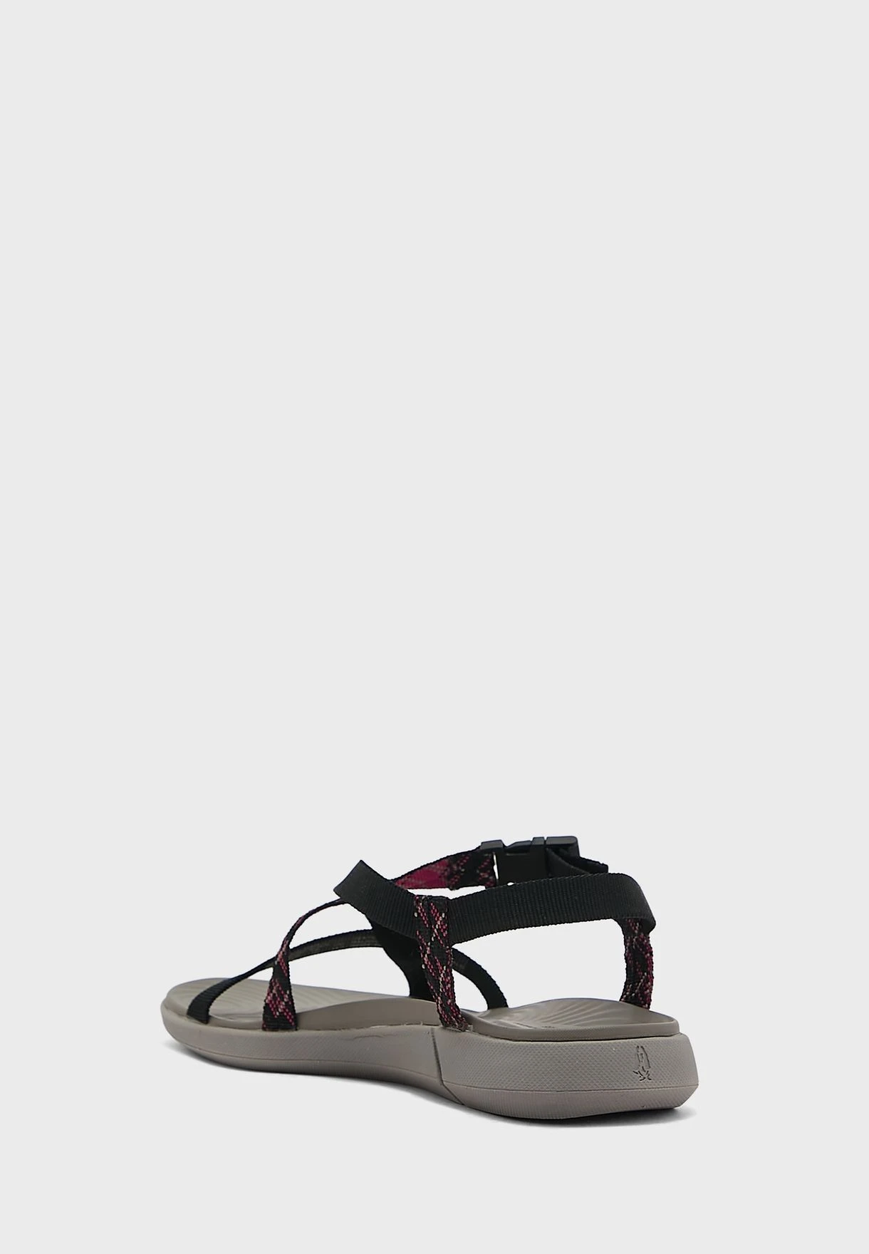 Hush Puppies Multi Strap Low Heel Sandals 2 Hush Puppies Multi Strap Low Heel Sandals - Image 2
