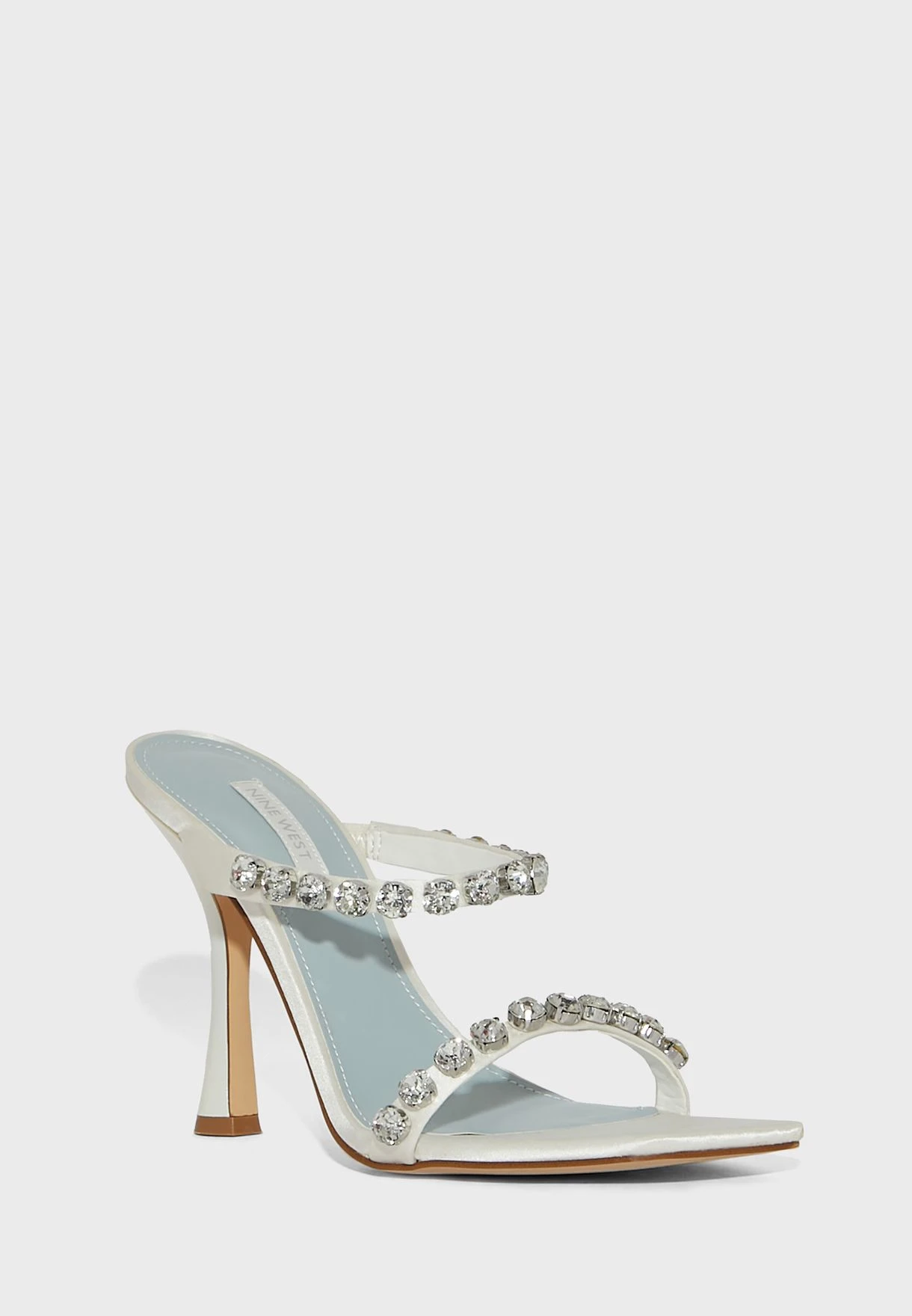 Nine West Embellished Strap Heel Sandals 2 Nine West Embellished Strap Heel Sandals - Image 2