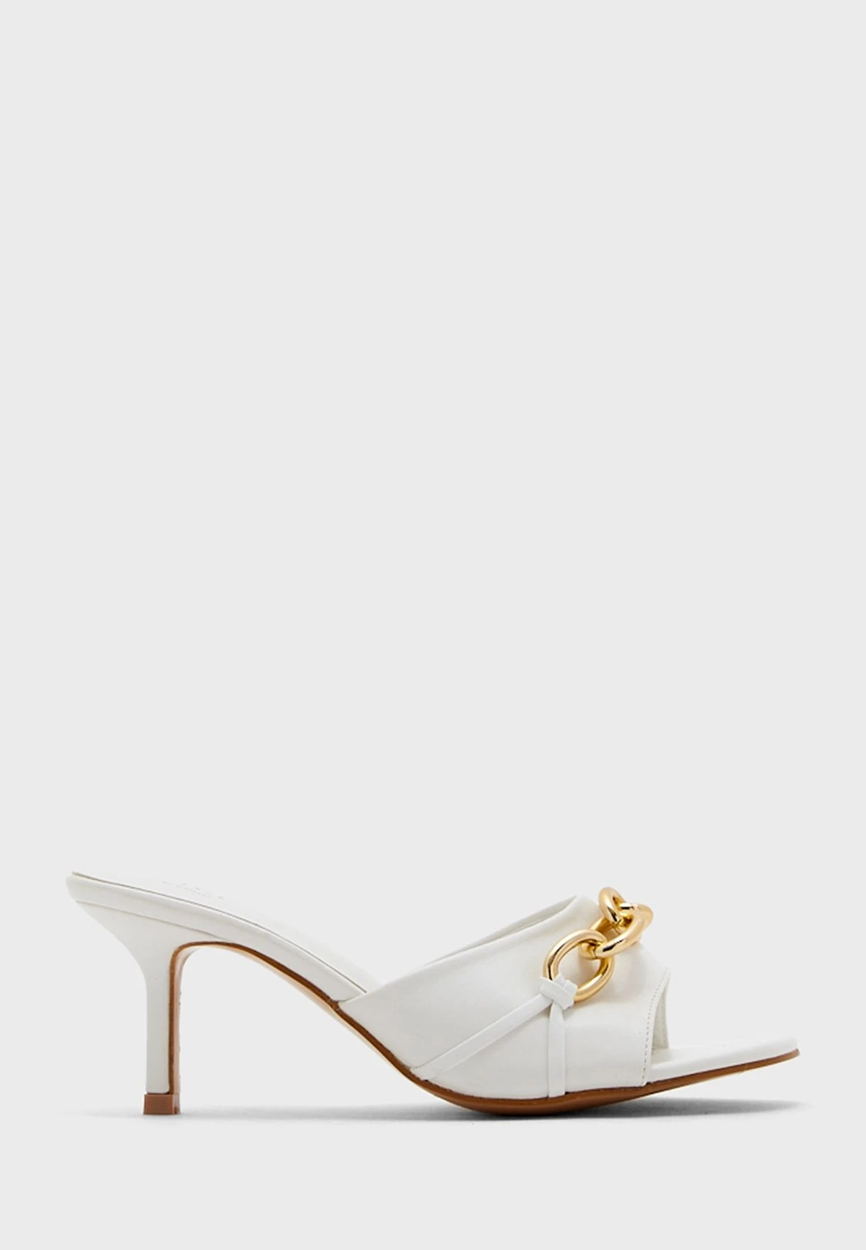 ELLA Chain Detail Mule Sandal 2 ELLA Chain Detail Mule Sandal - Image 2