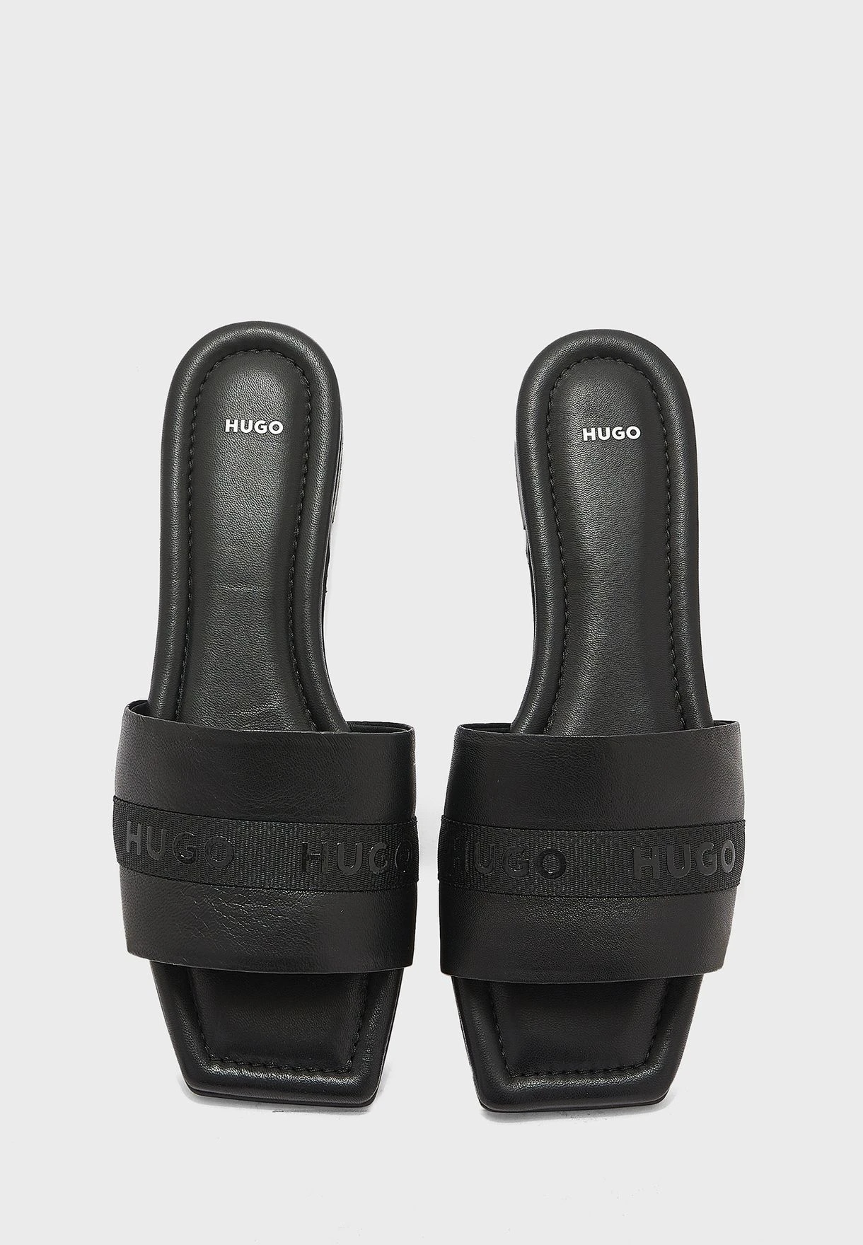 Hugo One Strap Flat Sandals 2 Hugo One Strap Flat Sandals - Image 2