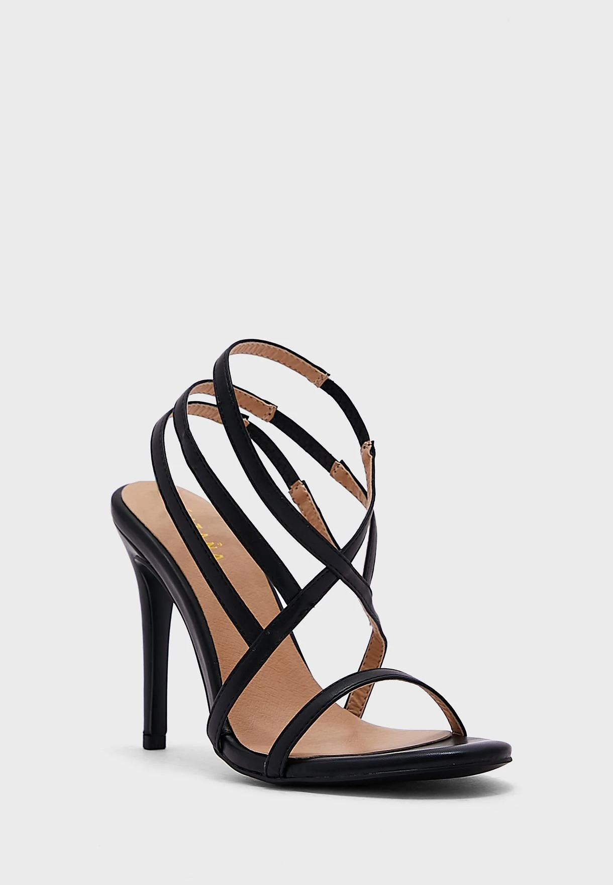 Metallic Trim Satin Pointed Pump 2 Metallic Trim Satin Pointed Pump - Image 2