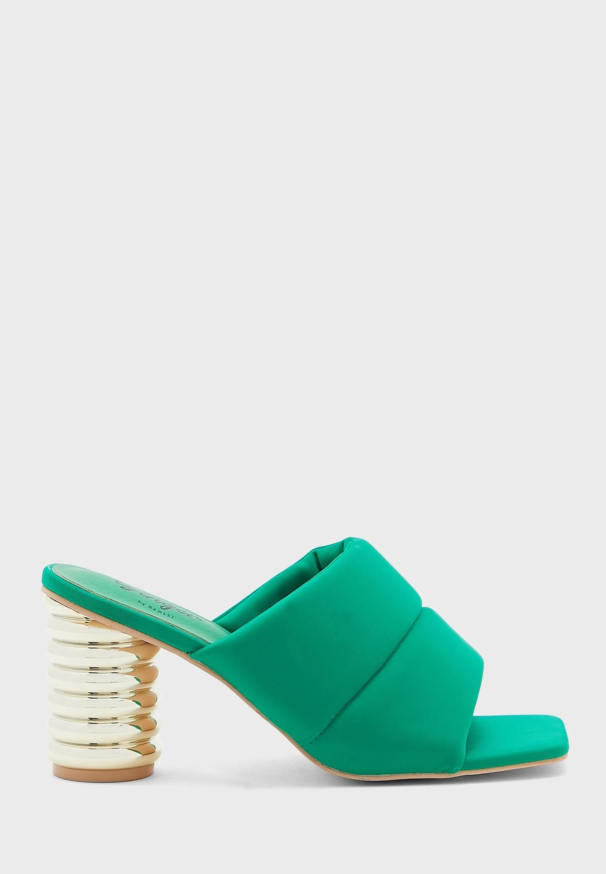 Feature Heel Mule Sandal 2 Feature Heel Mule Sandal - Image 2