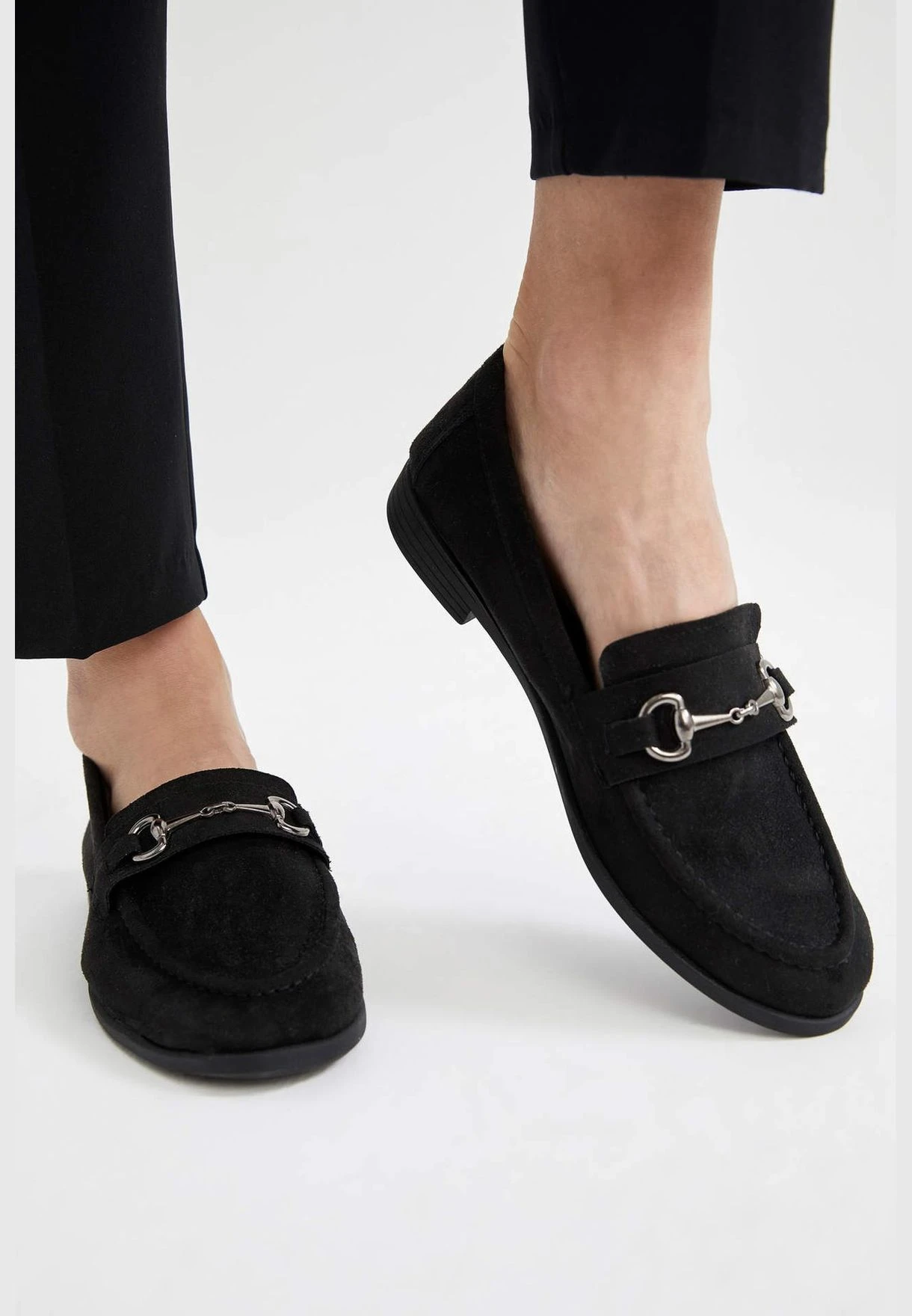 DeFacto Faux Leather Flat Shoes 2 DeFacto Faux Leather Flat Shoes - Image 2